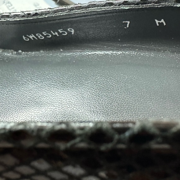 Stuart Weitzman Black Textured Pumps - Picture 7 of 7